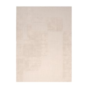 Ullmatta - Giselle Abstract Gräddvit - sfeer
