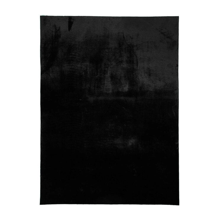 Mjuk Matta Med Låg Lugg - Cozy Svart - product