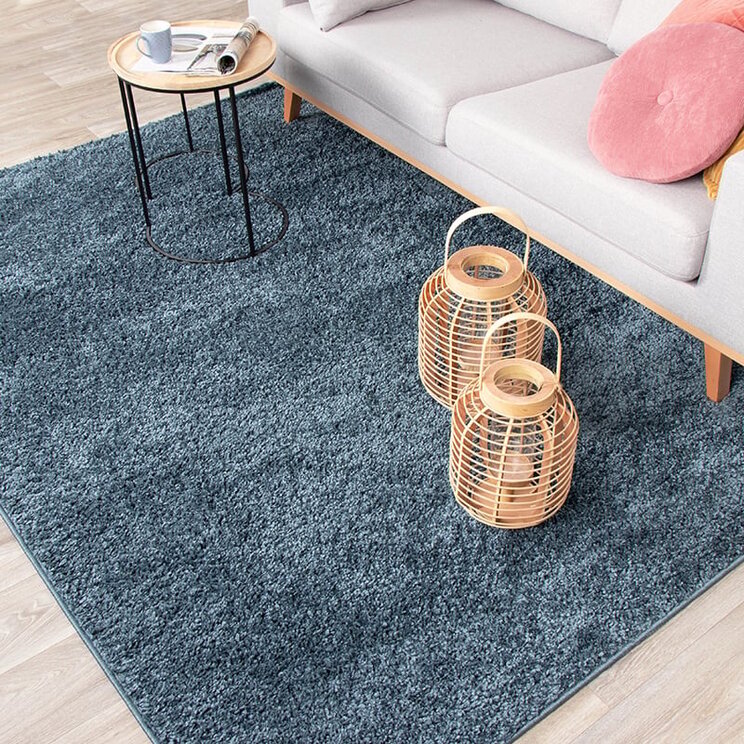 Matta Med Hög Lugg - Lofty Blå