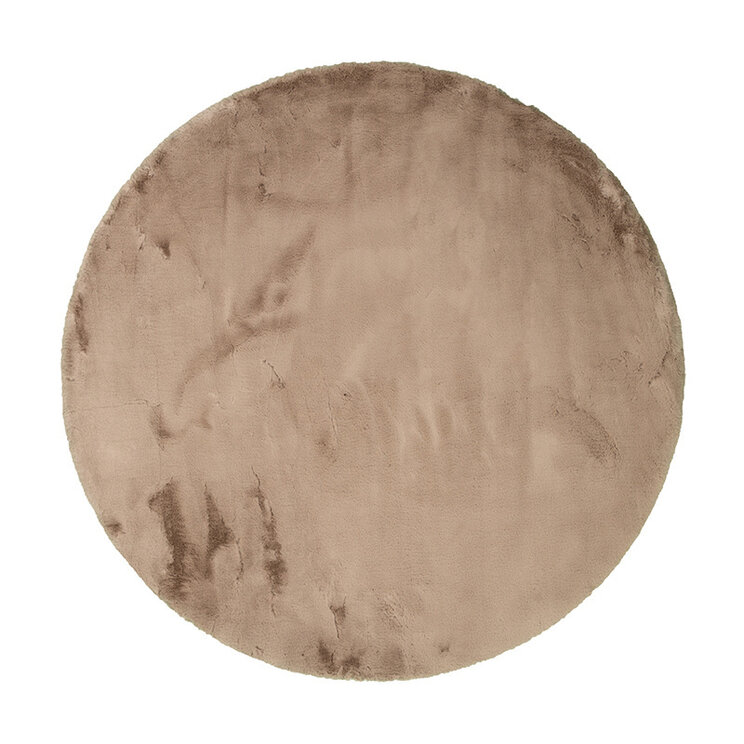 Rund Matta Med Hög Lugg  - Comfy Supreme Taupe - product