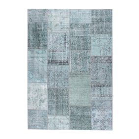 Lapptäckesmatta  - Estate Patchwork Blågrön - sfeer