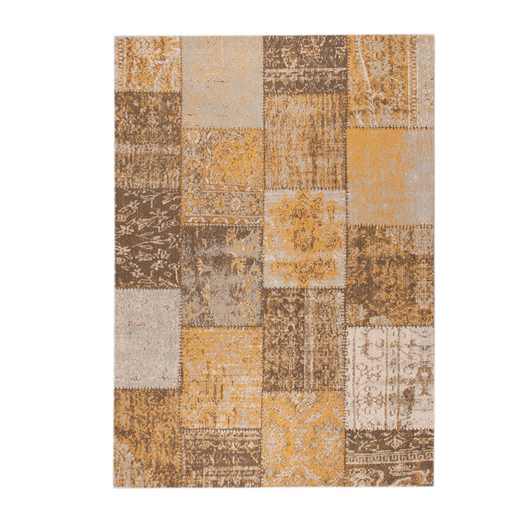 Lapptäckesmatta  - Dreams Patchwork Ockragul - product