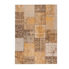 Lapptäckesmatta  - Dreams Patchwork Ockragul - sfeer