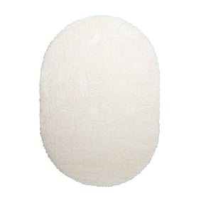 Oval Shagmattor - Blaze Gräddvit/Vit - sfeer