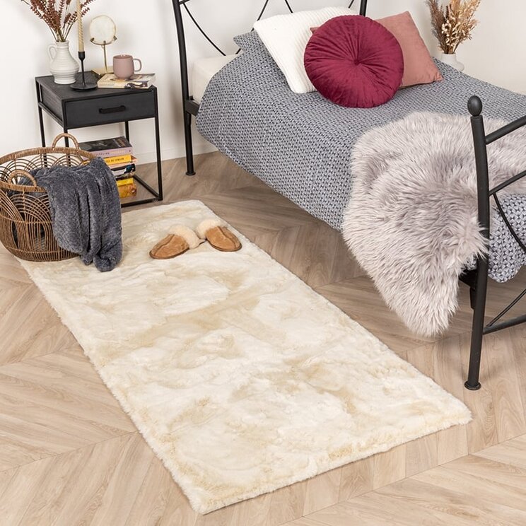 Mjuk Löpare Med Hög Lugg - Comfy Supreme Gräddvit