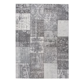 Lapptäckesmatta  - Dreams Patchwork Grå - sfeer