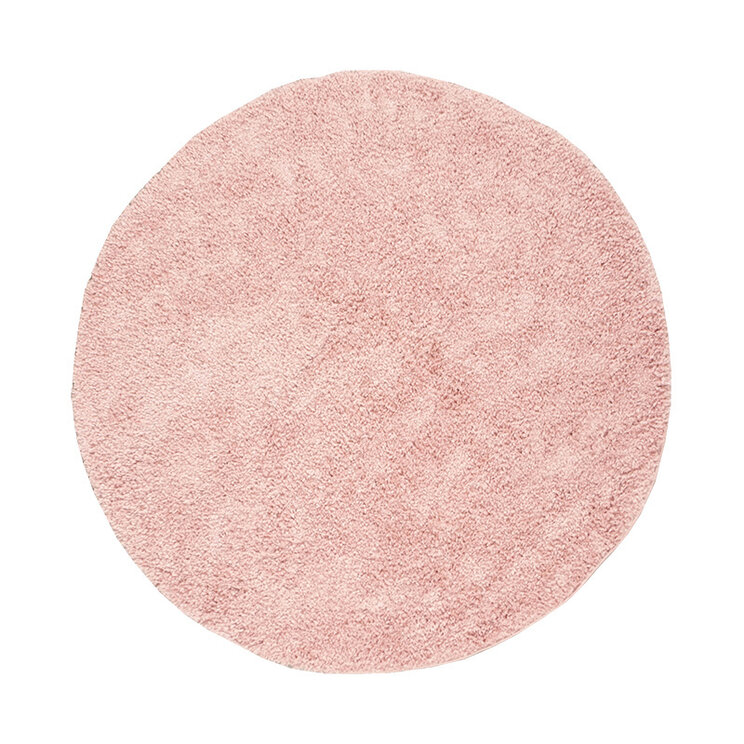 Rund Matta Med Hög Lugg  - Lofty Rosa - product