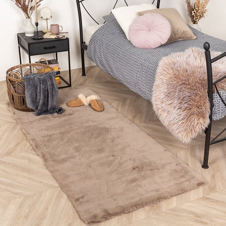 Mjuk Löpare Med Hög Lugg - Comfy Supreme Taupe
