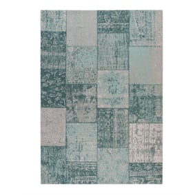 Lapptäckesmatta  - Dreams Patchwork Grön/Turkos - sfeer