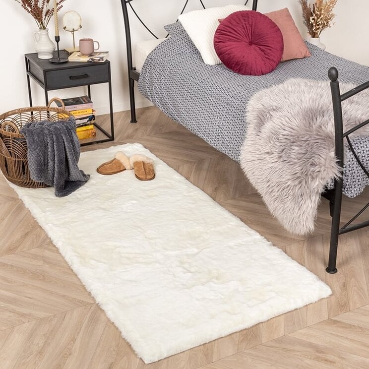 Mjuk Löpare Med Hög Lugg - Comfy Supreme Vit