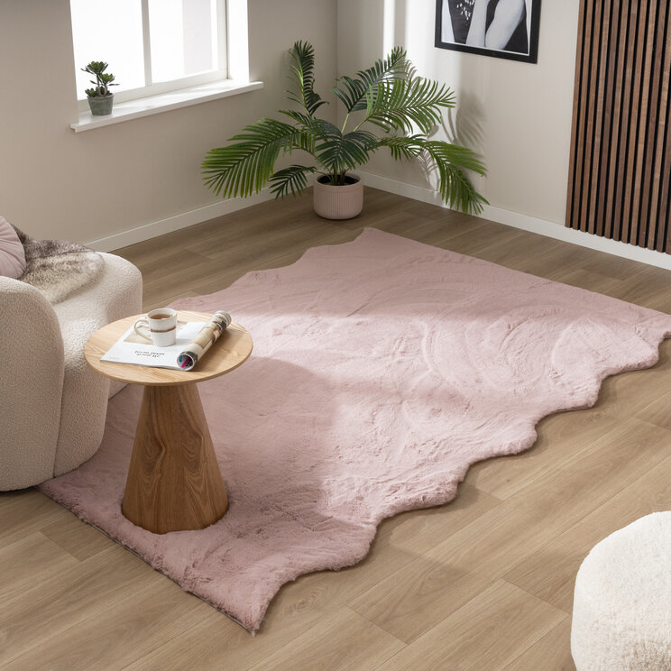 Mjuk Matta Med Hög Lugg - Comfy Supreme Wavy Rosa
