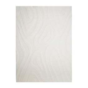 Skandinavisk Matta - Charm Shapes Vit - sfeer