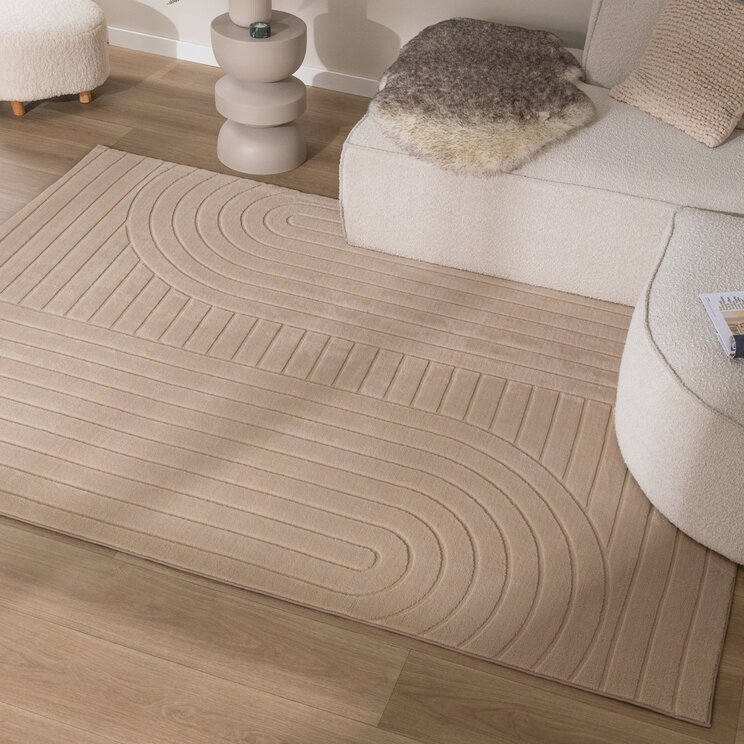 Skandinavisk Matta - Charm Arches Beige