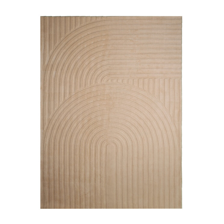 Skandinavisk Matta - Charm Curves Beige - product