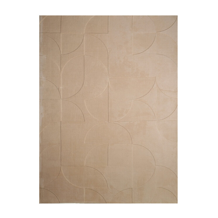 Skandinavisk Matta - Charm Circles Beige - product