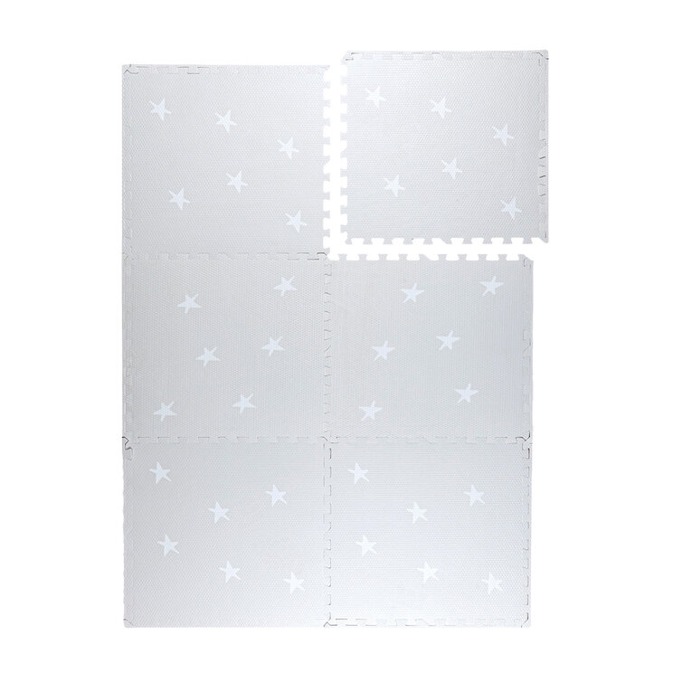Pusselmatta Av Skum - Alfie Stars Grå - product
