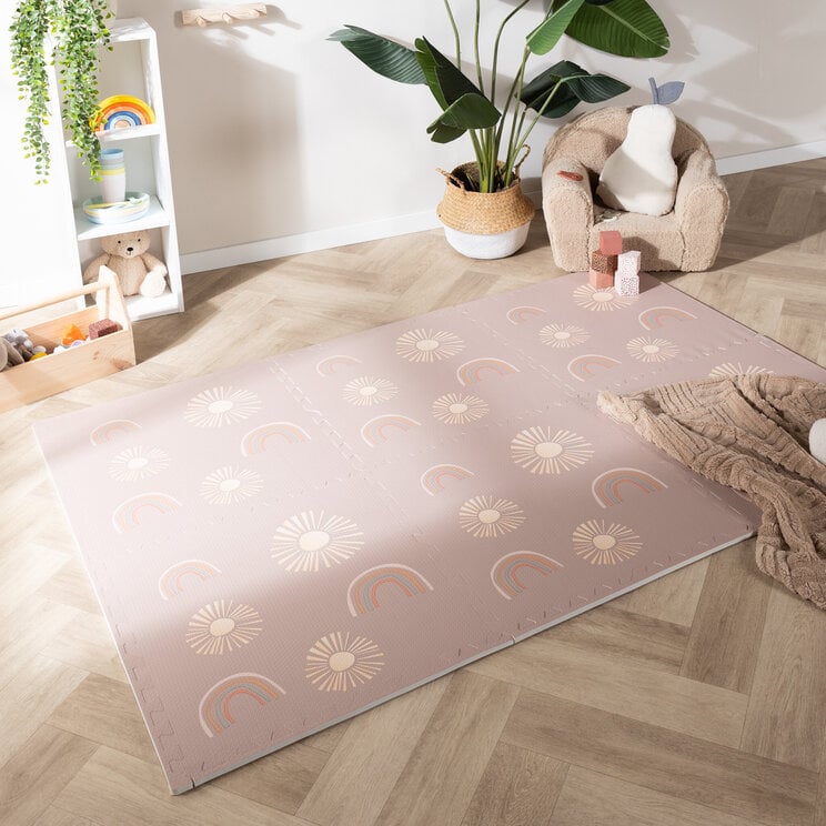 Pusselmatta Av Skum - Alfie Sun Rosa