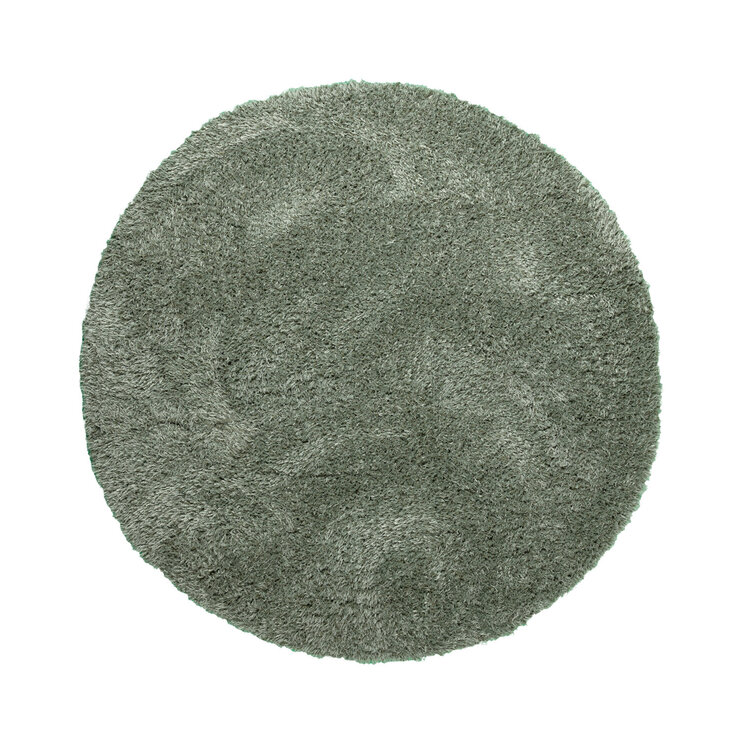 Rund Shagmattor - Blaze Grön - product