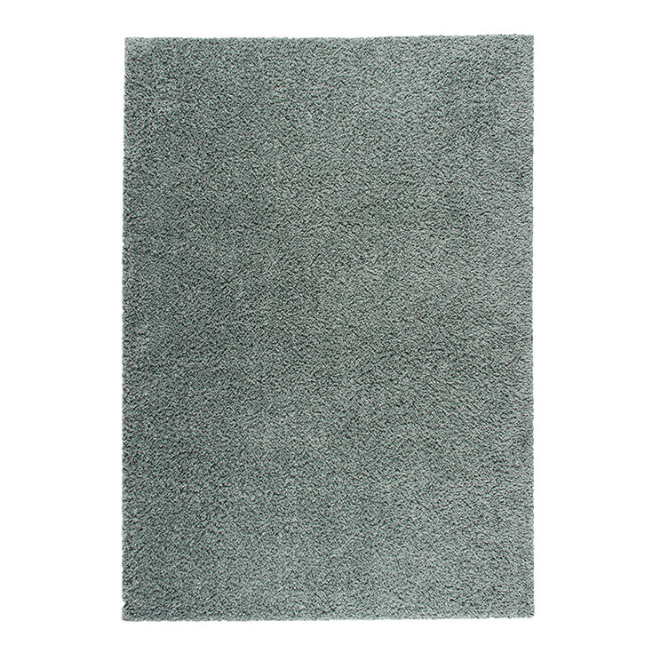 Matta Med Hög Lugg - Solid Blågrön - product