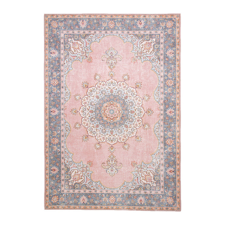 Matta I Vintagestil - Lily Medaillon Rosa - product