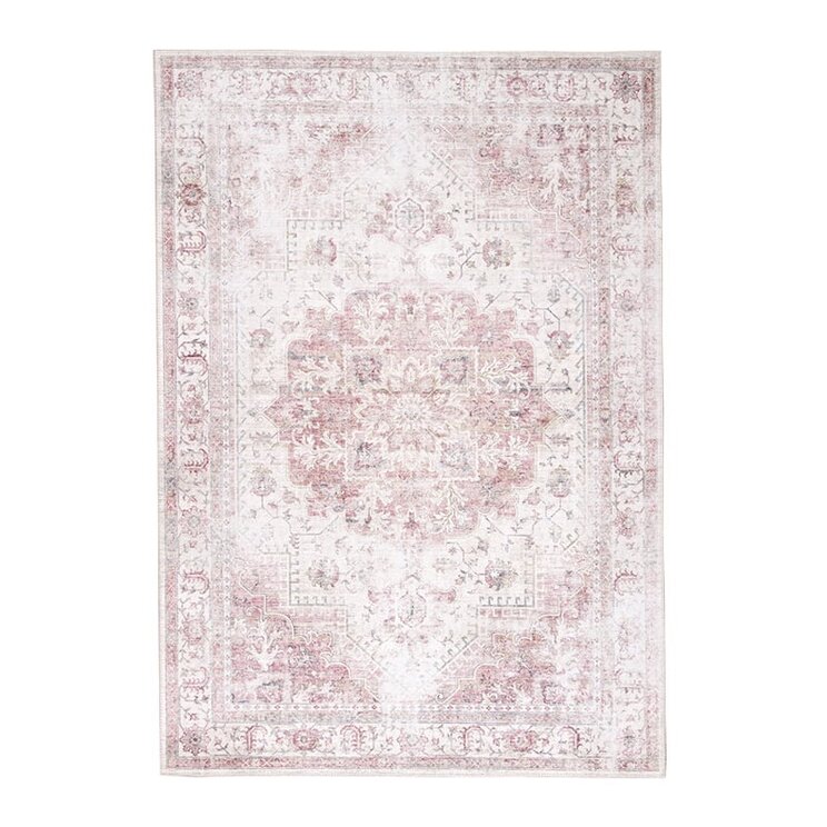 Matta I Vintagestil - Lago Röd/Rosa - product