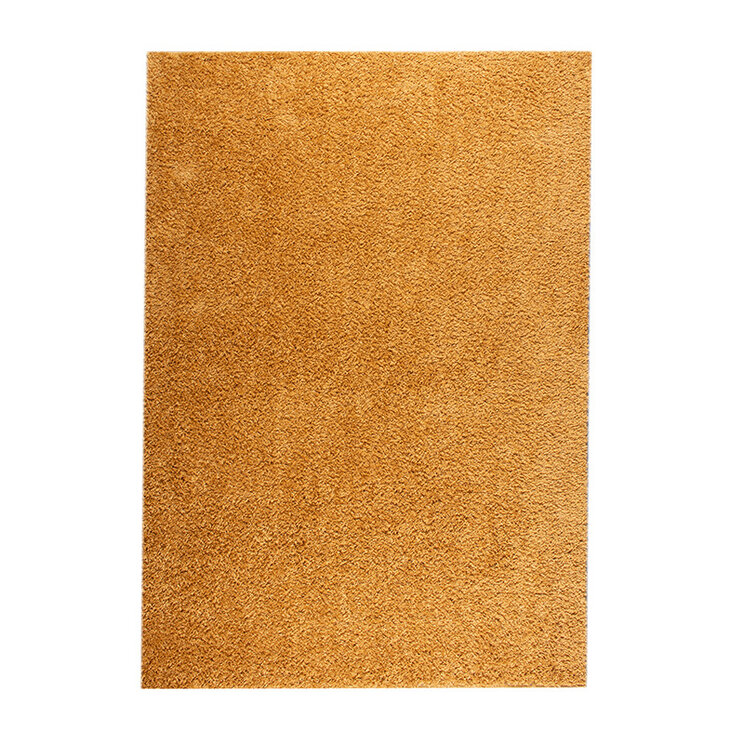Matta Med Hög Lugg - Solid Gul - product