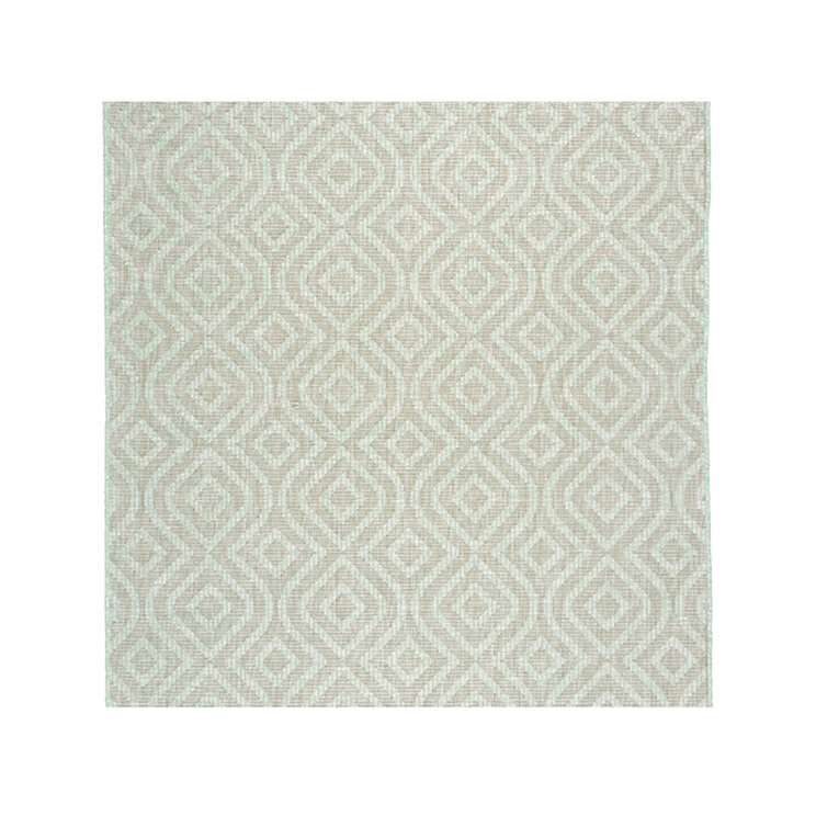 Fyrkantig Utomhusmatta - Summer Retro Mintgrön - product