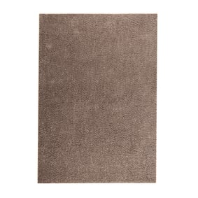 Matta Med Hög Lugg - Solid Taupe - sfeer