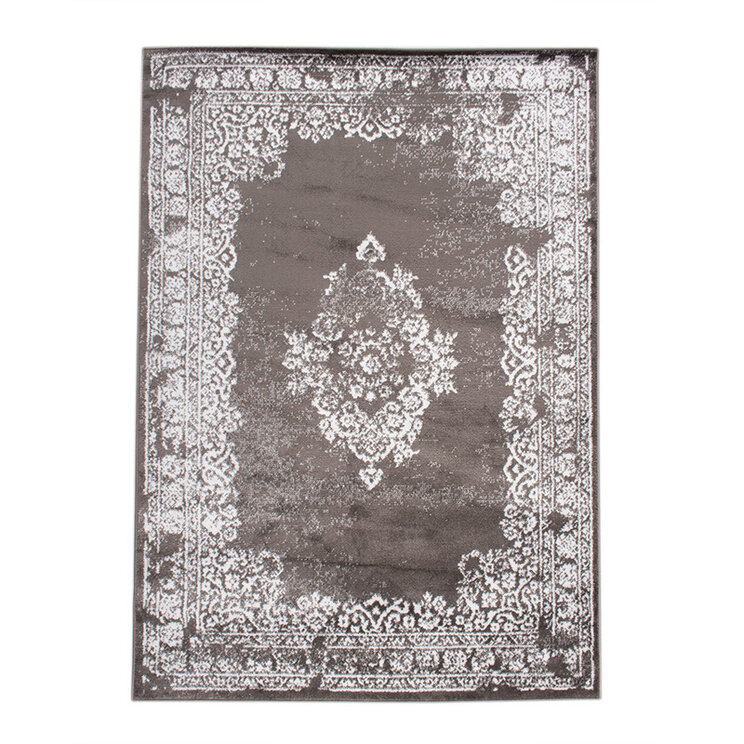 Matta I Vintagestil - Adore Medaillon Taupe/Grå - product