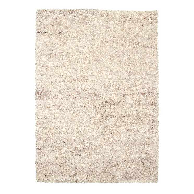 Ullmatta Med Hög Lugg - Royal Gräddvit/Taupe - product