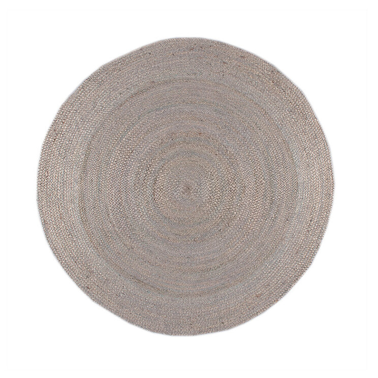 Jute Matta - Fair Rund Grå - product