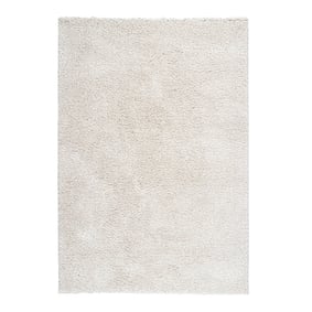 Matta Med Hög Lugg - Lofty Gräddvit/Vit - sfeer