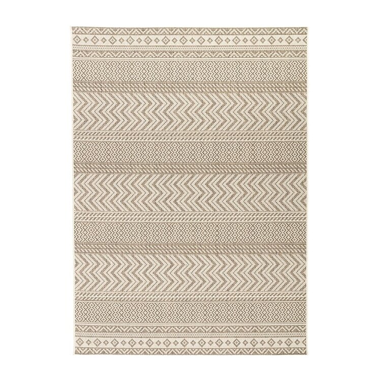 Utomhusmatta I Jute - Nomad Aztec Gräddvit - product