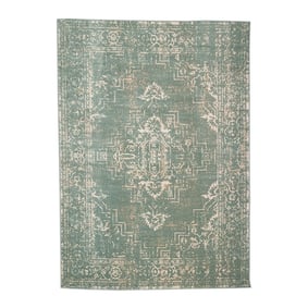 Matta I Vintagestil - Spring Ethnic Grön/Gräddvit - sfeer