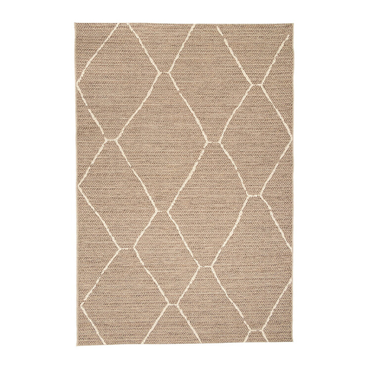 Utomhusmatta I Jute - Fora Lines Natur - product