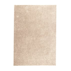 Matta Med Hög Lugg - Solid Beige - sfeer