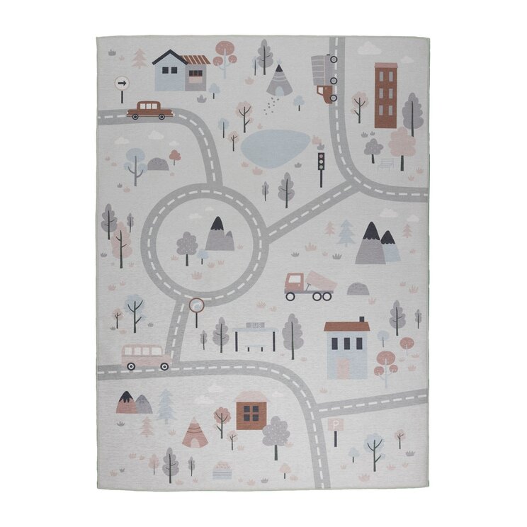 Billeksmatta - Rocky Ride Vit  - product
