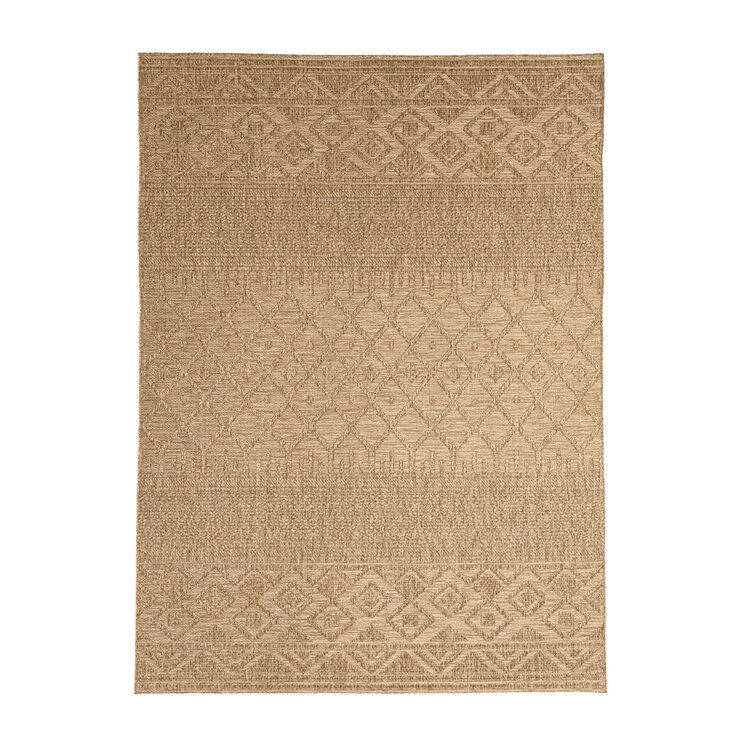 In- Och Utomhusmatta - Dunes Geo Brun - product