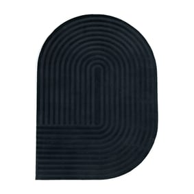 Oregelbunden Matta - Flowy Arch Antracit - sfeer