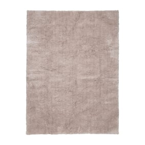 Tvättbar Matta Med Hög Lugg - Ziggy Beige - sfeer