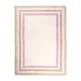 Tvättbar barnmatta - Milo rosa - sfeer
