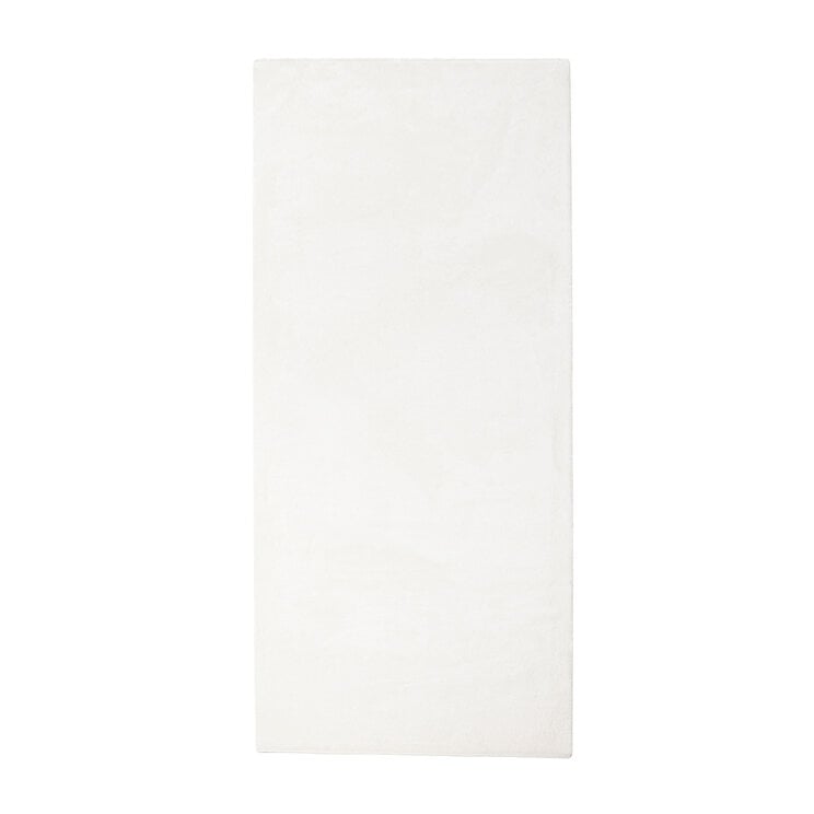 Mjuk låghårig löpare – Cosy Vit - product