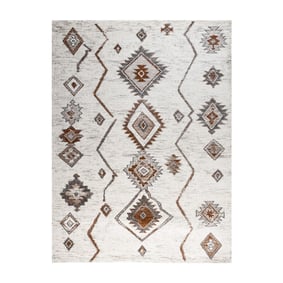 Matta Med Hög Lugg - Blend Aztec Terrakotta - sfeer