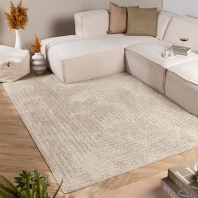 Skandinavisk matta – Lova Frames Beige