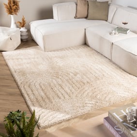 Skandinavisk matta – Lova Arches Beige