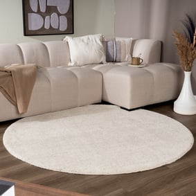 Rund Berbermatta - Aicha Beige