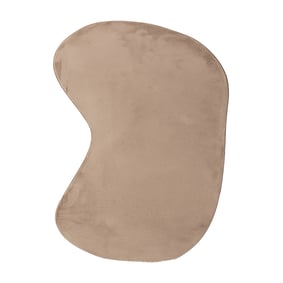Mjuk lågpolig matta – Cozy Ripple Taupe - sfeer