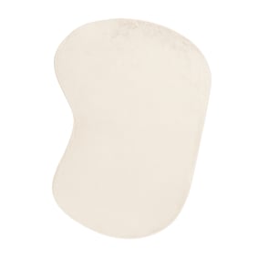 Mjuk lågpolig matta – Cozy Ripple Creme - sfeer