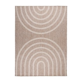 Utomhusmatta – Sierra Arches Beige/Kräm - sfeer