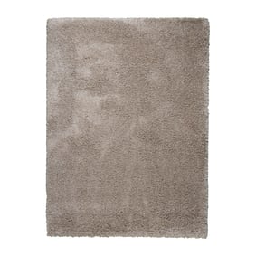 Tapis luxueux à poils longs - Yves Taupe - sfeer